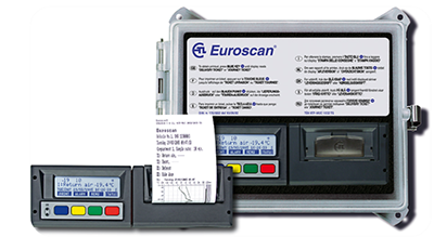 Euroscan temperature recorder in GPS tracking